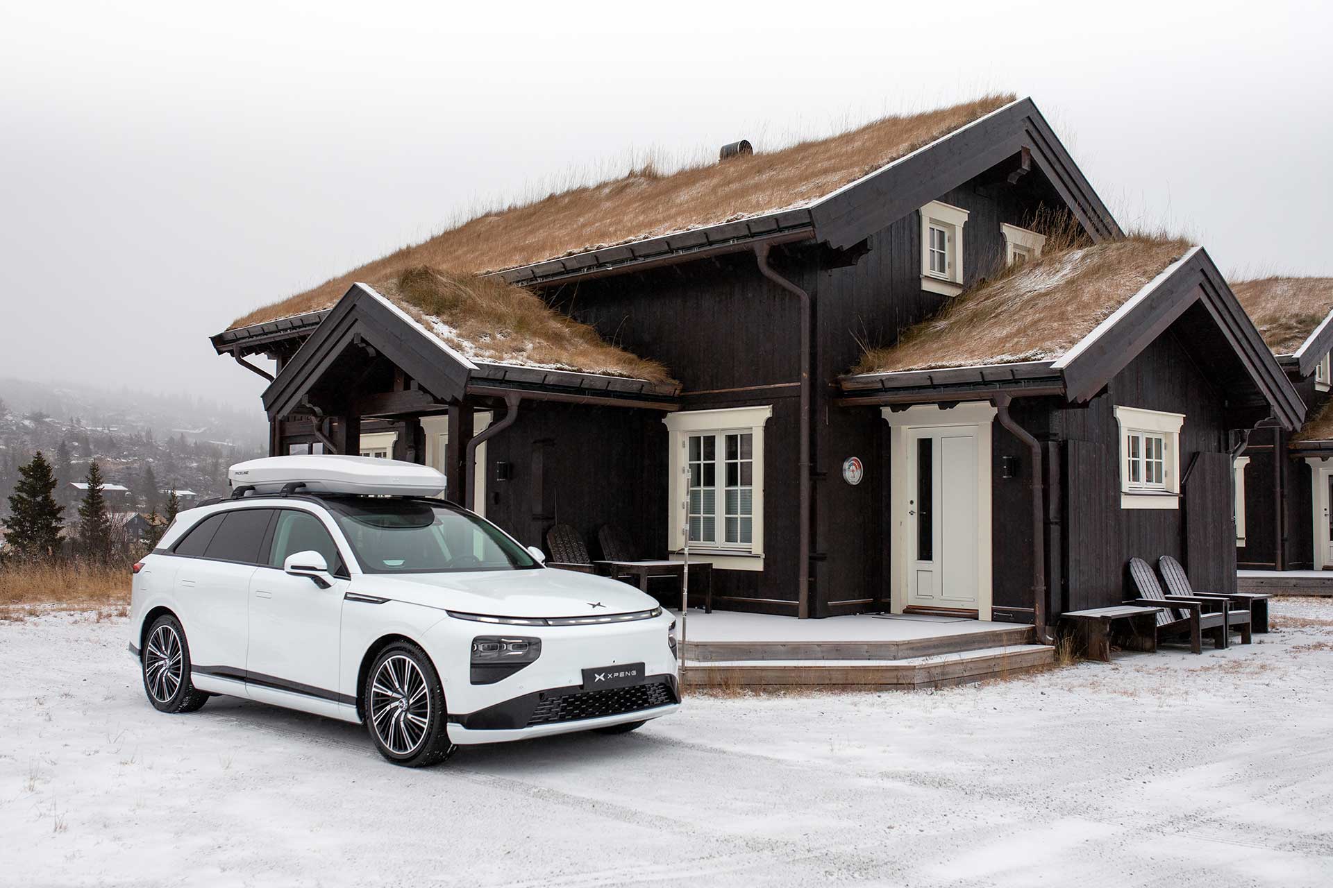 XPENG G9 im Schnee XPENG G9 im Schnee